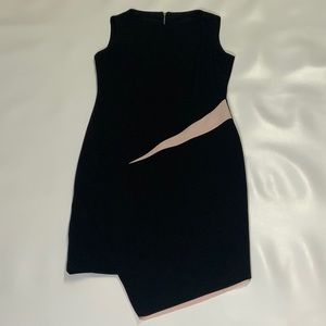 ✨Host Pick ✨ Freda’s Black Dress with Beige detail, size 6